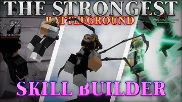 I Remade TSB Characters With Skill Builder | Roblox The Strongest Battlegrounds