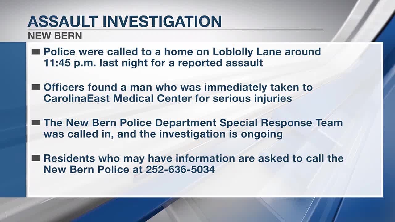 New Bern police investigating assault that left one seriously injured ...