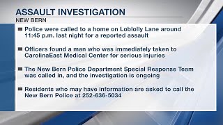New Bern police investigating assault that left one seriously injured