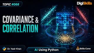 Correlation & Covariance in Pandas | Artificial Intelligence using Python Topic #068 - Skills Cone