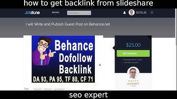 how to get backlink from slideshare