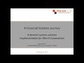 An Arbortext Financial Solution Journey for Merrill Corporation