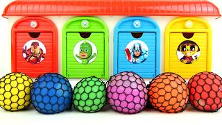 Satisfying Garage ASMR | Making 6 Magic Stress Net Balls IN 4 Funy Sonick Doors Mixing MakeUp ASMR