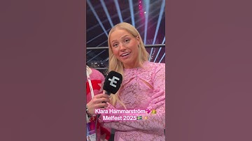 Thumbnail of Will Klara Hammarström claim the crown at @MelodifestivalenSVT with #Onandonandon? 👑🇸🇪✨