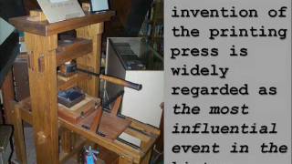 The Day I Invented The Printing Press