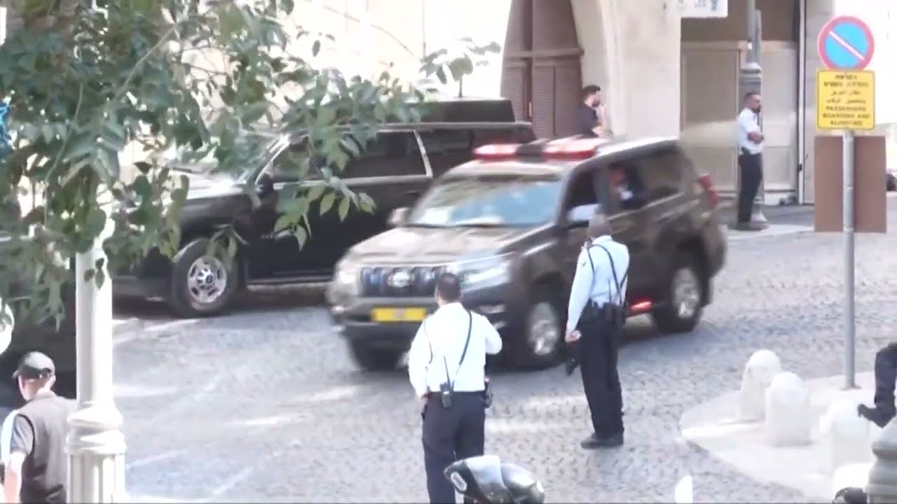 Comitiva do presidente dos EUA, Joe Biden, deixa Jerusalém | Vídeo