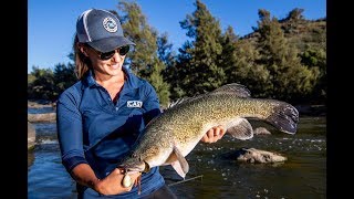 MURRAY COD RIVER FISHING - Cast Mag Home Turf Ep 6 Victoria Cameron
