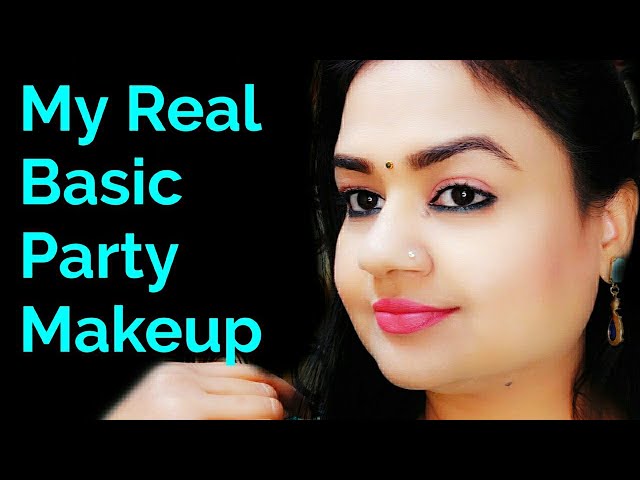 Birthday Party Simple Makeup Look With