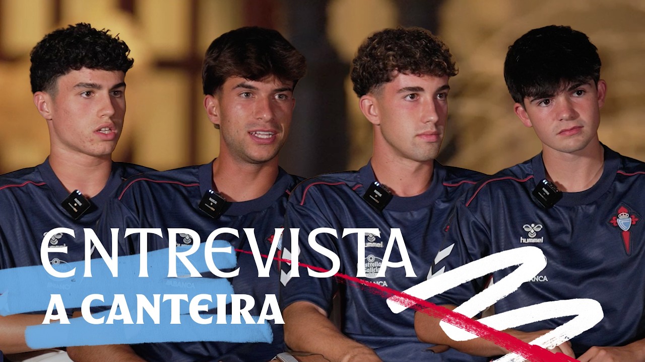 ENTREVISTA | A canteira celeste na pretempada do Celta ⚽️🩵