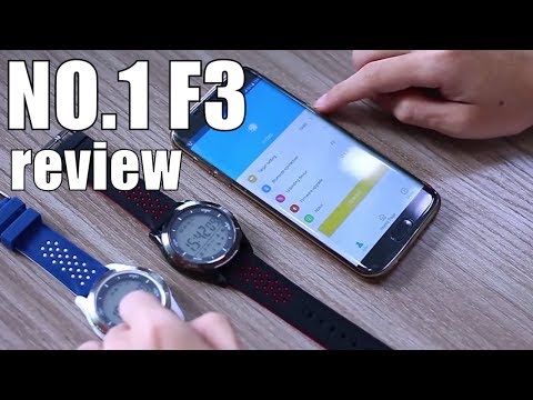 NO.1 F3 Review: Waterproof Smartwatch with 1 Year Battery life