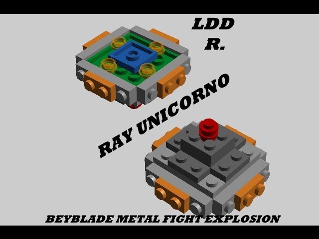 lego beyblade mf-explosion ray unicorno 
