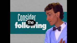 Consider The Following