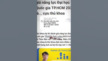 "Cú đúp thủ khoa" kỳ thi ĐGNL – Thúc Bảo lại làm nên lịch sử tại HCMUS!