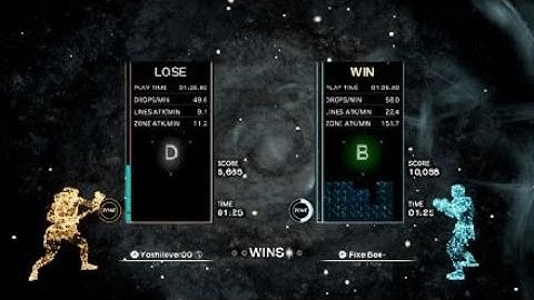 Tetris Effect: Connected Beta Zone Battle 1