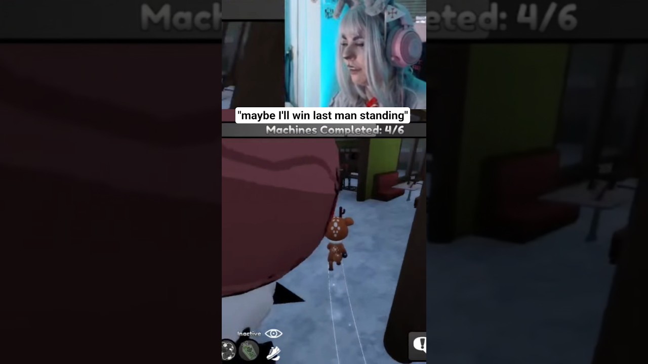 POV Bobette kills you on ice #roblox #dandysworld #cosplay #gaming #streamer #funny