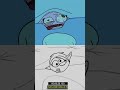 TOOTH: Birth of a Tooth! Fairy Fail! Animatic vs Animation (Animation Meme) #boyanddragon #shorts