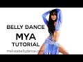 LEARN BELLY DANCE MYA | SLIDES | REVERSE TAQSIM TECHNIQUE TUTORIAL