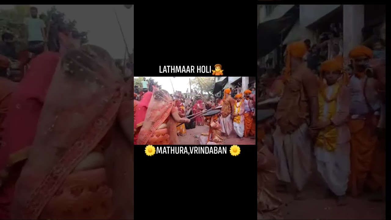 #LathmaarHoli