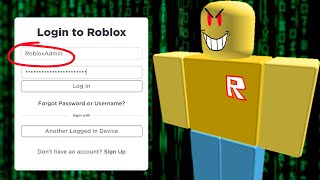 Hacked into a Roblox Admins Account