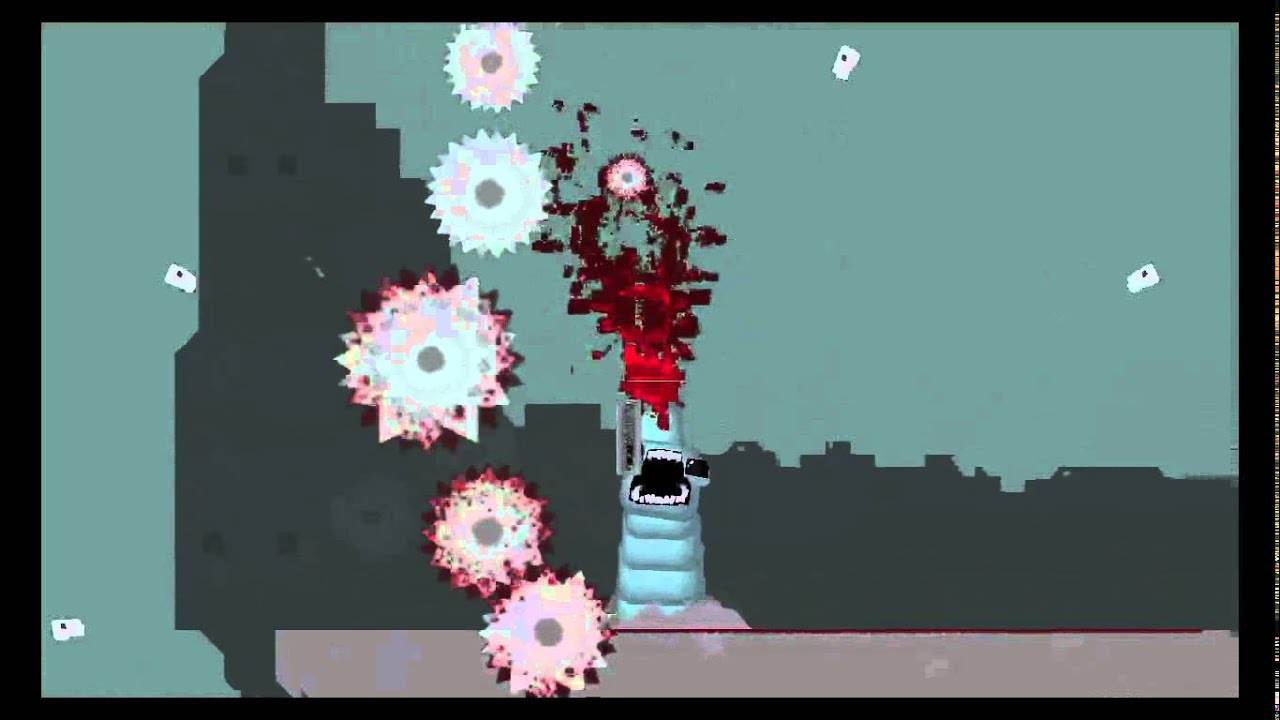 [Super meat boy] Larry boss fight - the fun way - YouTube