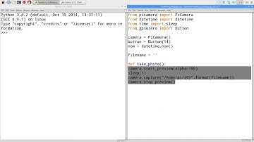 Raspberry Pi take photo with button
