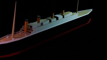 Blender Titanic and Diorama (10 minute build by Imphenzia)