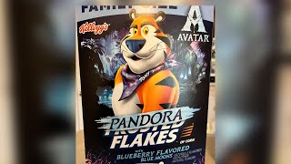 Pandora Frosted Flakes with Blueberry Flavored Blue Moons