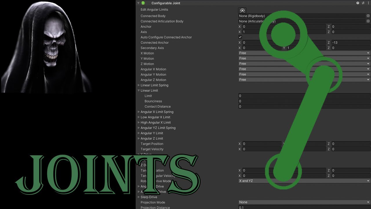 Unity Joints и все его настройки - YouTube