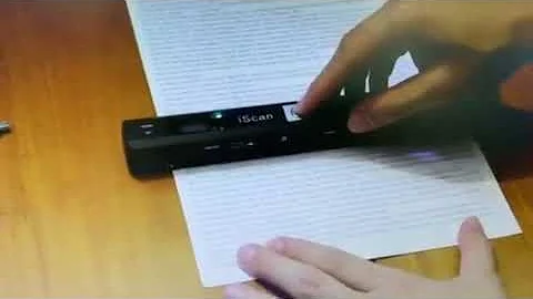 iScan – 900DPI Portable Scanner