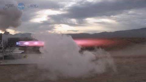 Test-firing the NASA LOX-Methane Rocket engine