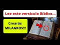 ¡¡¡ESTE TEXTO SECRETO DE LA BIBLIA TE ENSEÑA A CREAR MILAGROS!!!