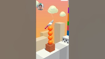 Slice It All Gameplay! Satisfying ASMR slicing game Level 243 #sliceltall #shorts