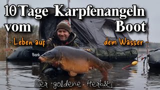 10Tage Karpfenangeln Vom Iboat500 Raptor Angeln Vom Boot Auf Karpfen Carpfishing