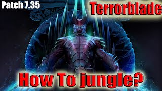 DoTa 2 How To Jungle Terrorblade Patch 7.35 iRG