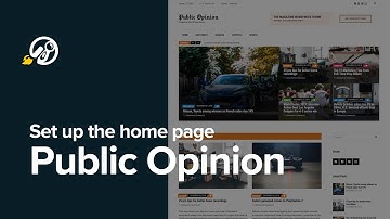 Set up the home page - Public Opinion
