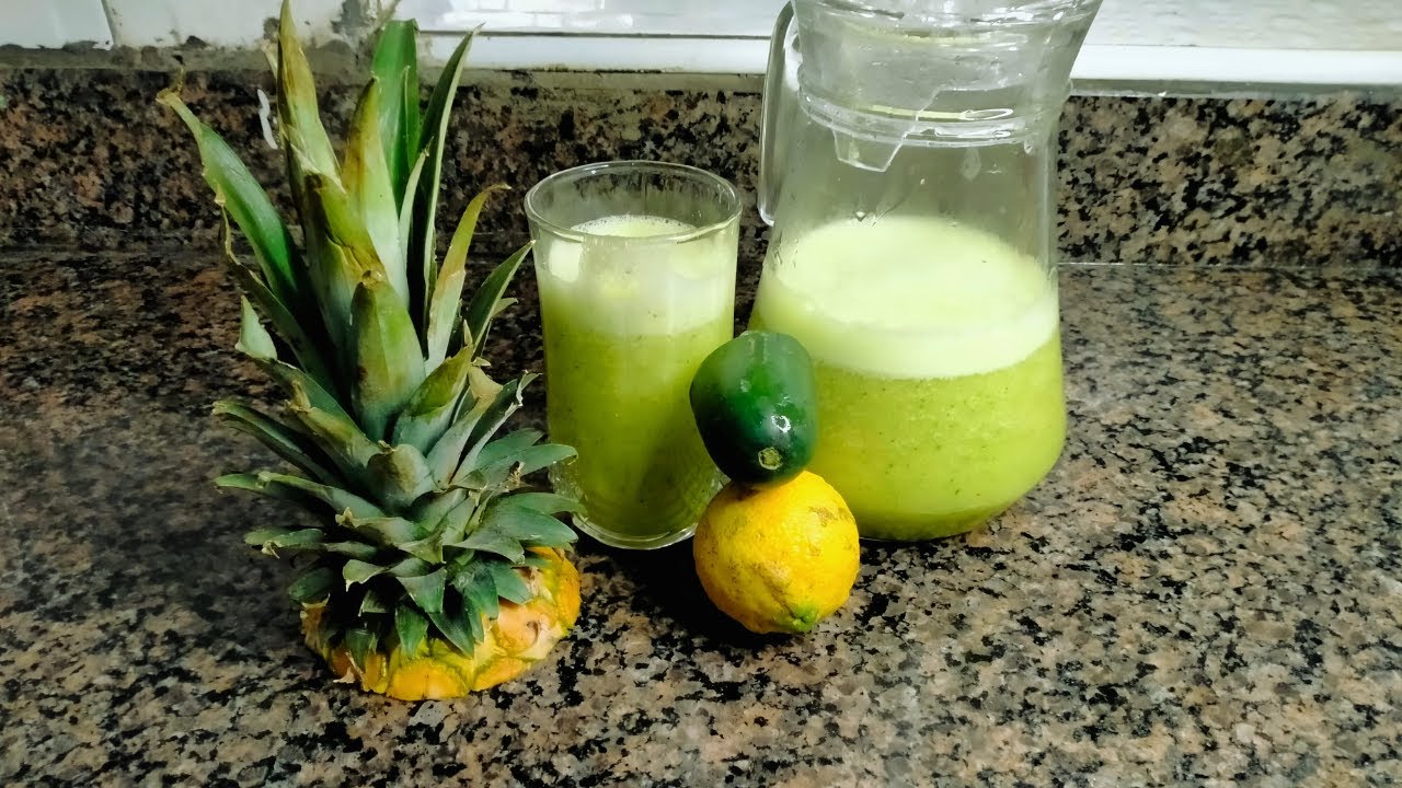 PINEAPPLE DETOX & WEIGHT LOSS JUICE RECIPE + BENEFITS I LOST 15LBS IN