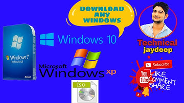 How to Download All in One Windows 7 / 8.1 / 10 in Single ISO File / technical jaydeep
