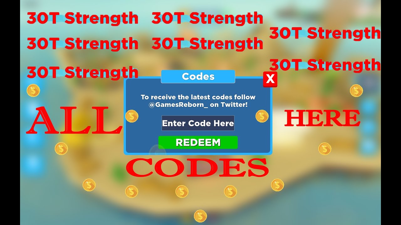 All New Codes For Super Power Fighting Simulator YouTube