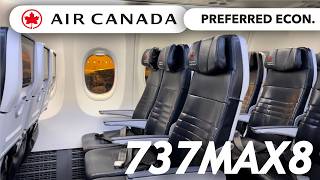 Air Canada Domestic Economy Preferred Seats | Montreal (YUL) to Calgary (YYC) | Boeing 737 MAX 8