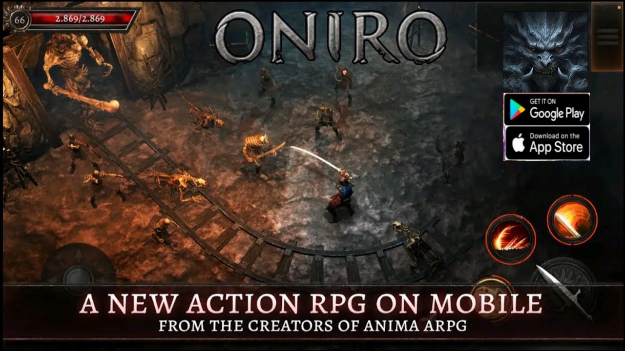 Oniro Gameplay - ARPG Game Android iOS - YouTube
