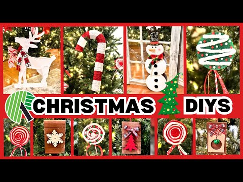Big Dollar Tree Christmas Diys...save $$ Money With These Ideas!