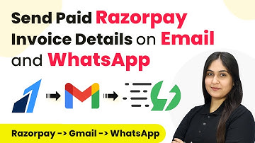 How to Send Paid Razorpay Invoice Details to Customer on Email & WhatsApp | Razorpay Gmail WhatsApp