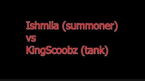 iIshmila vs KingScoobz - Lineage2 Chronos Olympiad