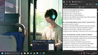 C Programming Lab Manual Solutions with Source Code(in Comments)
