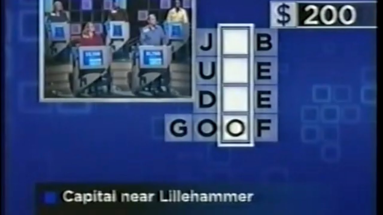 Merv Griffin's Crosswords Philip vs. Carolyn, 10/07 YouTube