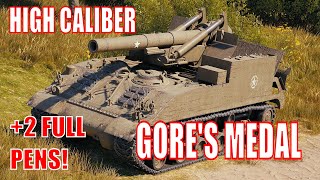 M40/M43. 2 FULL PENETRATIONS, HIGH CALIBER - GORE'S MEDAL. HOW TO PLAY AN SPG IN WORLD OF TANKS.