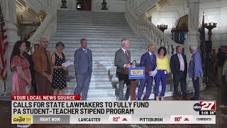 Educators urge lawmakers to fully fund student-teacher stipend program