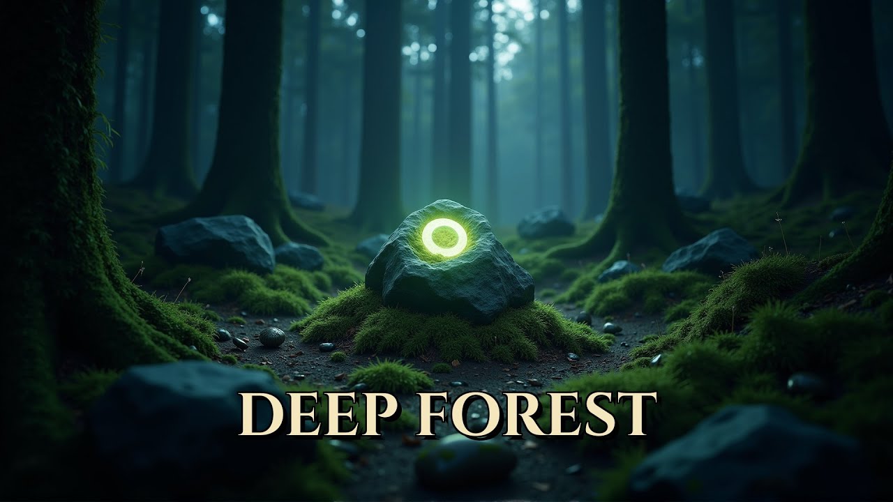 Cinematic Forest Night | Crickets, Frogs & Ethereal Atmosphere for Rest