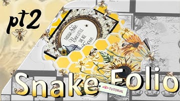 pt2.  Matting The Snake Folio