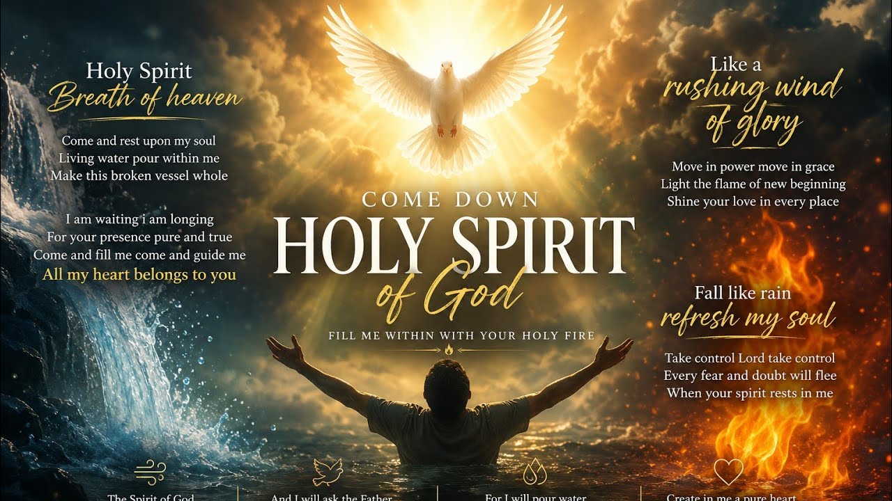 Holy Spirit Come And Rest Upon My Soul 🔥 | Worship Prayer Song for ...